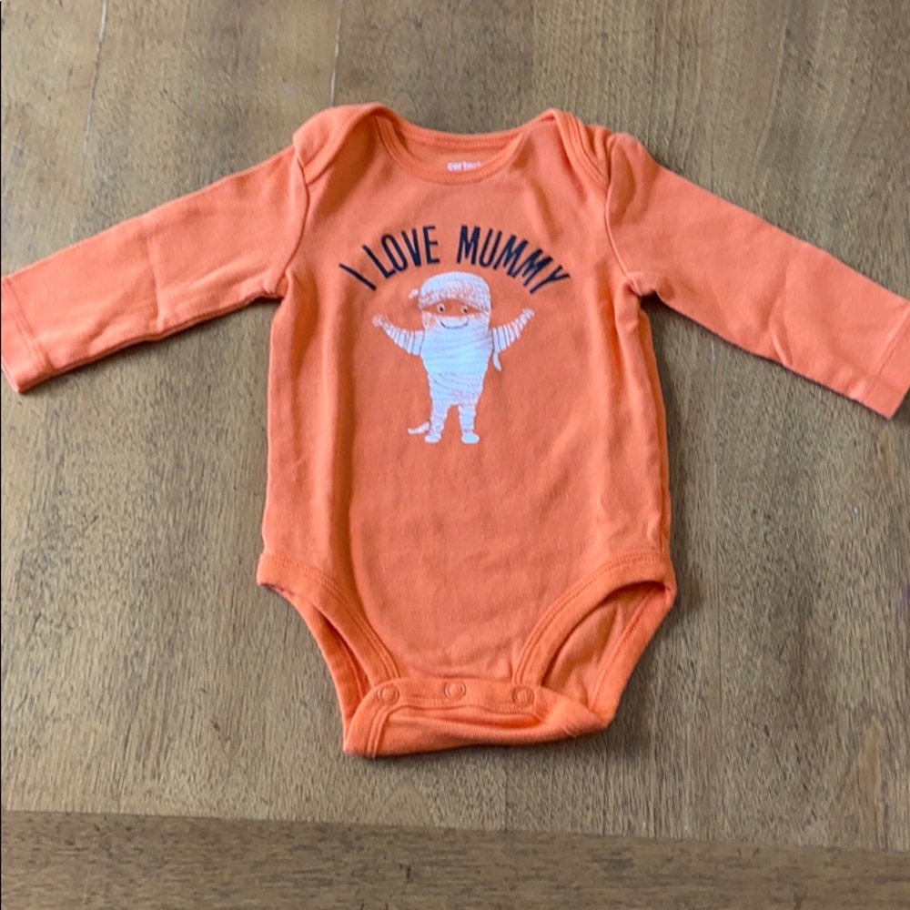 Halloween long sleeve onesie
